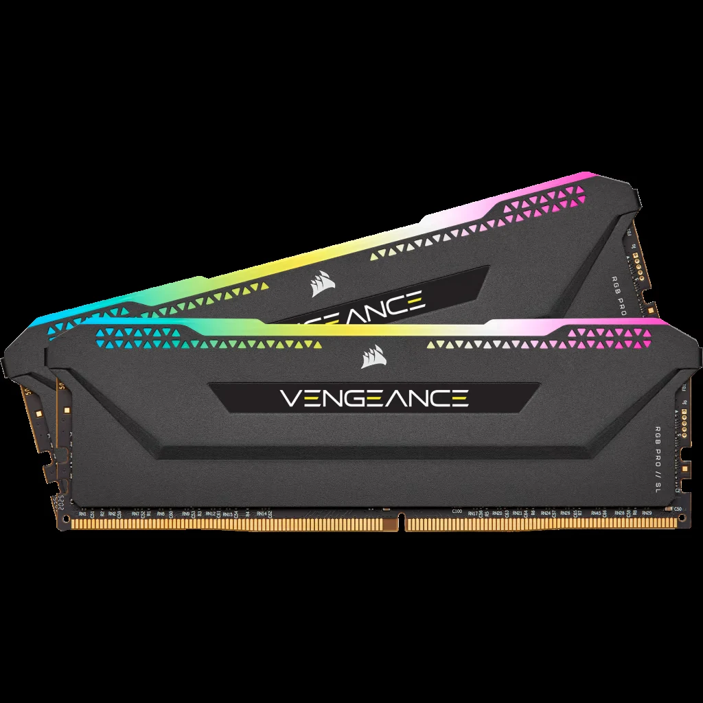 RAM PC Corsair Vengeance RGB Pro SL 64GB (2x32GB) DDR4 3600MHz - Black - New