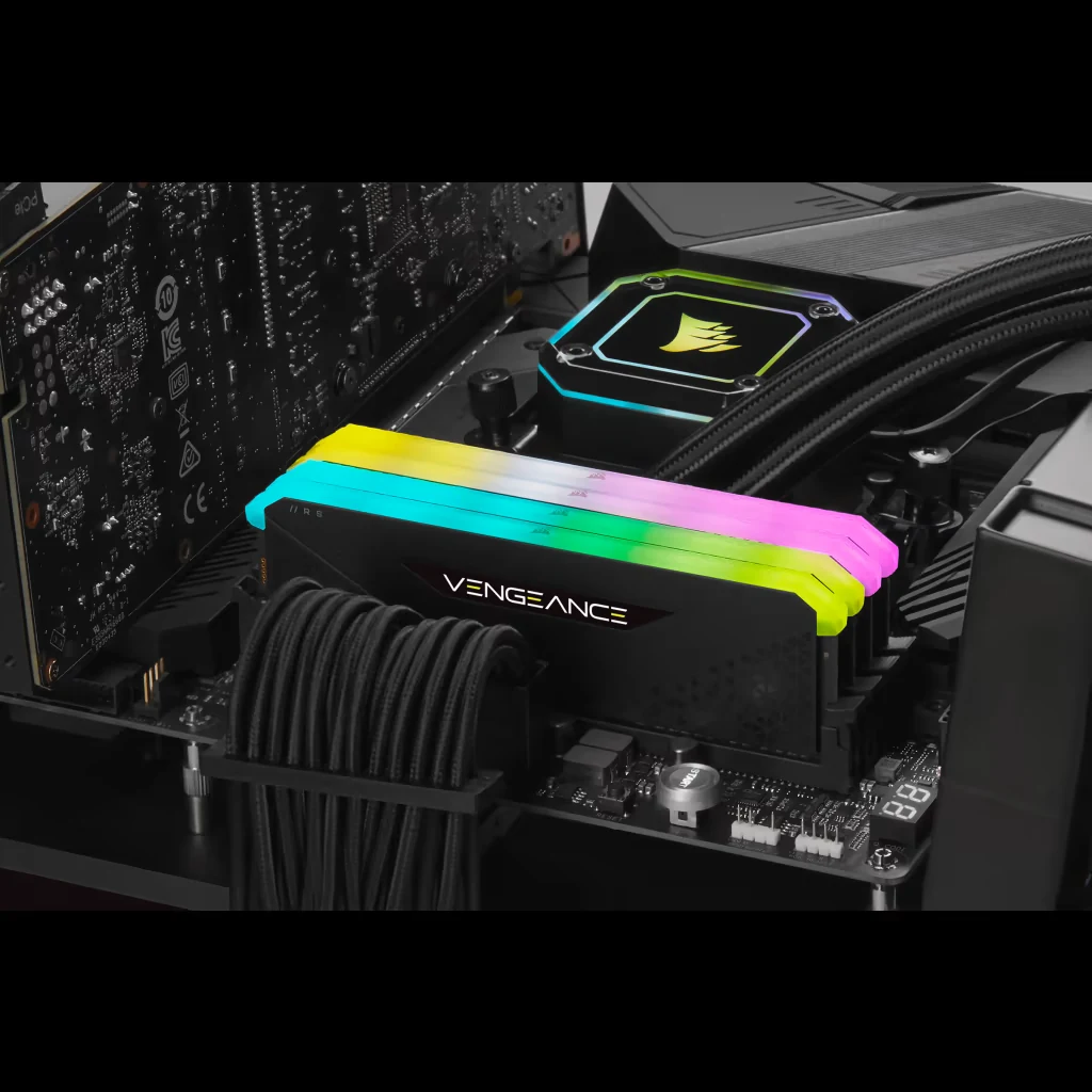 RAM PC Corsair Vengeance RGB RS 16GB (1x16GB) DDR4 3200MHz - Black - New