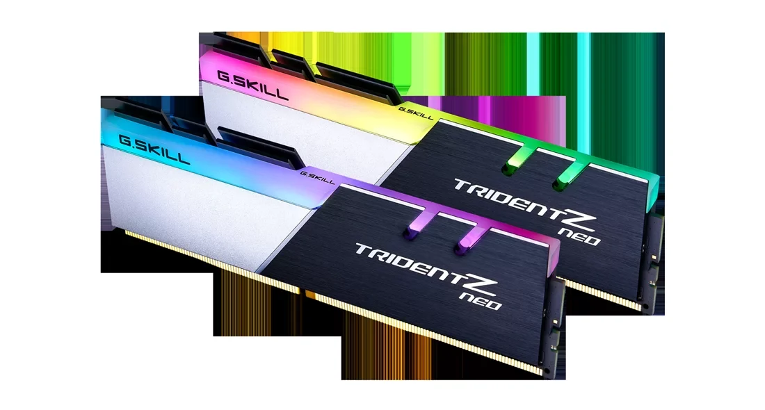 RAM PC G.Skill Trident Z Neo RGB 32GB (2x16GB) DDR4 3600MHz - Black/Silver - New
