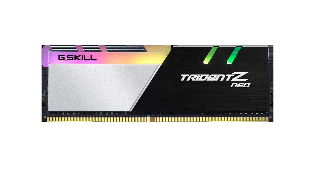 RAM PC G.Skill Trident Z Neo RGB 32GB (2x16GB) DDR4 3600MHz - Black/Silver - New