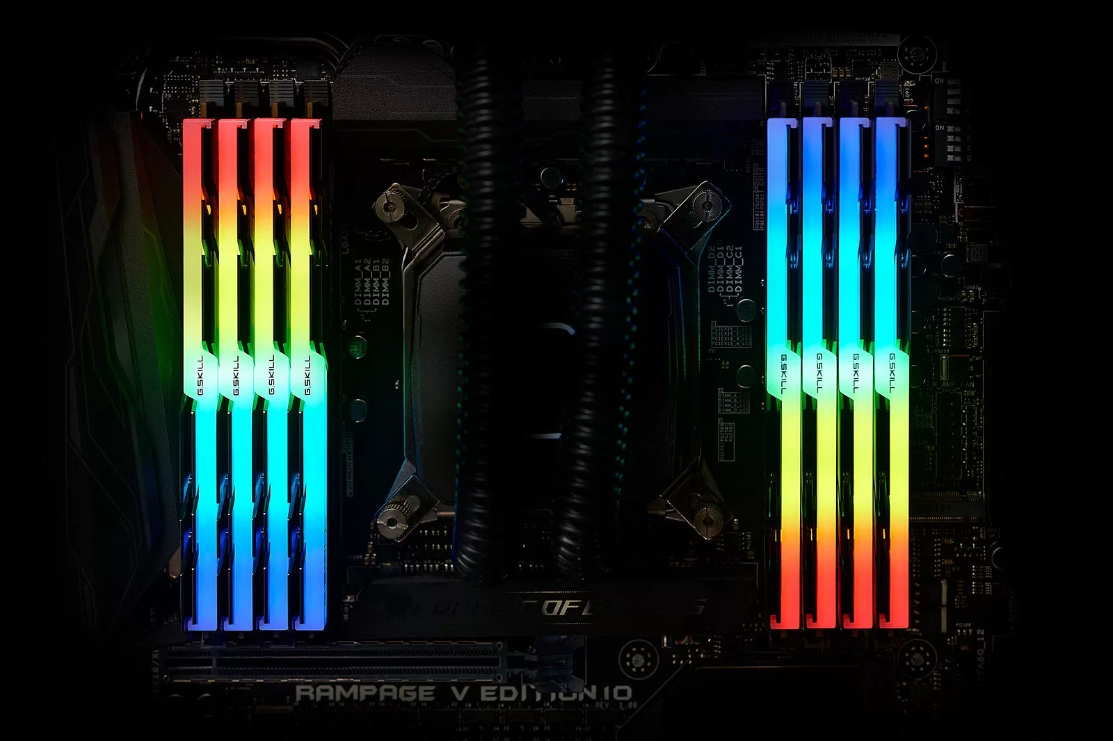 RAM PC G.Skill Trident Z RGB 16GB (1x16GB) DDR4 3600MHz - Black/RGB - New