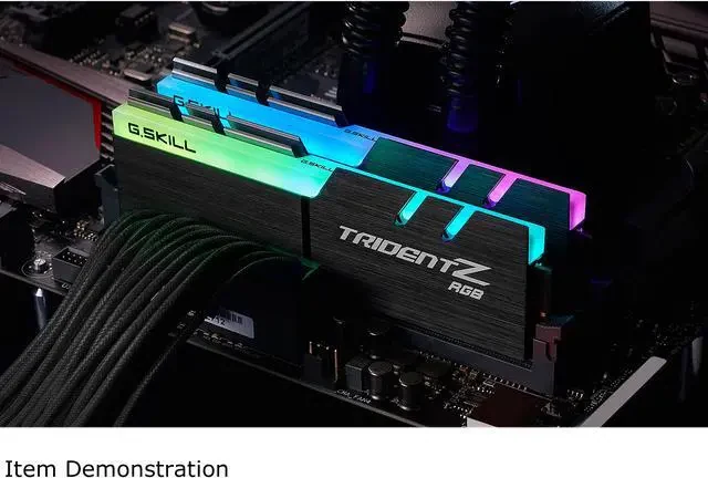 RAM PC G.Skill Trident Z RGB 16GB (2x8GB) DDR4 3200MHz - Black/RGB - New