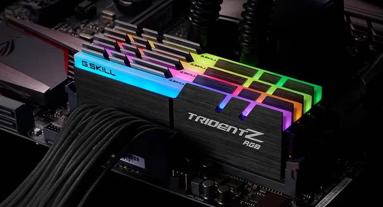 RAM PC G.Skill Trident Z RGB 32GB (2x16GB) DDR4 3200MHz - Black/RGB - New