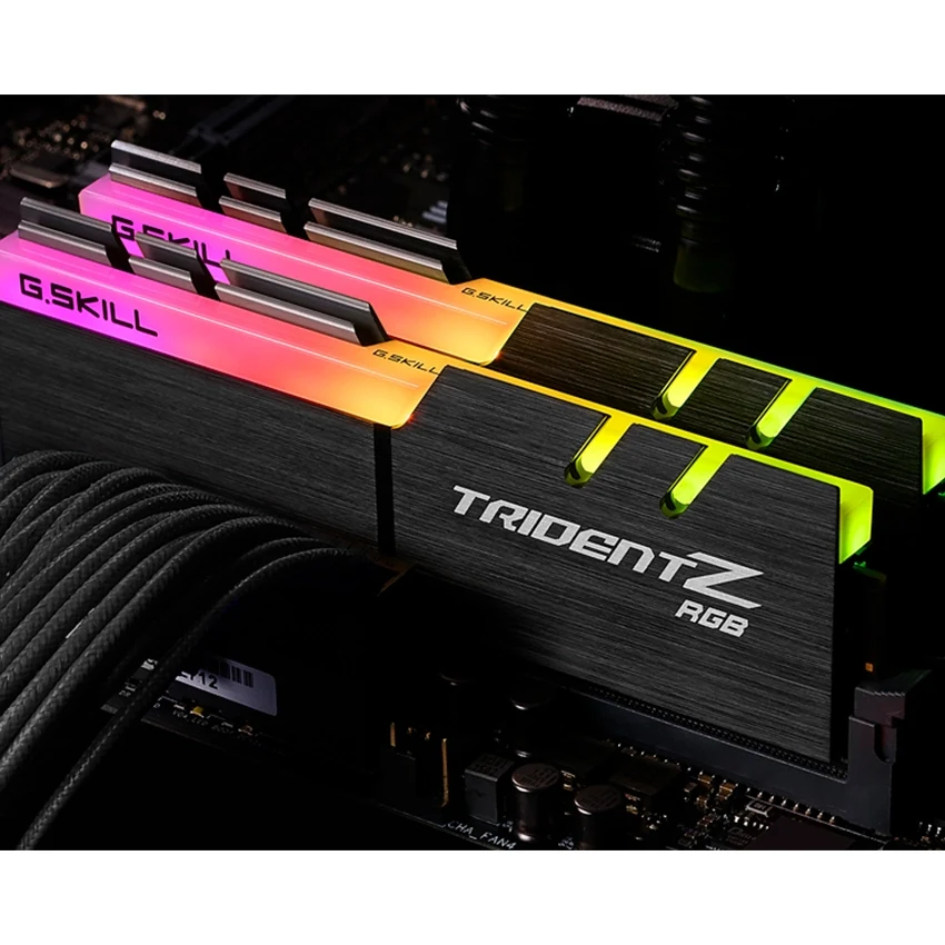 RAM PC G.Skill Trident Z RGB 64GB (4x16GB) DDR4 3600MHz - Black/RGB - New