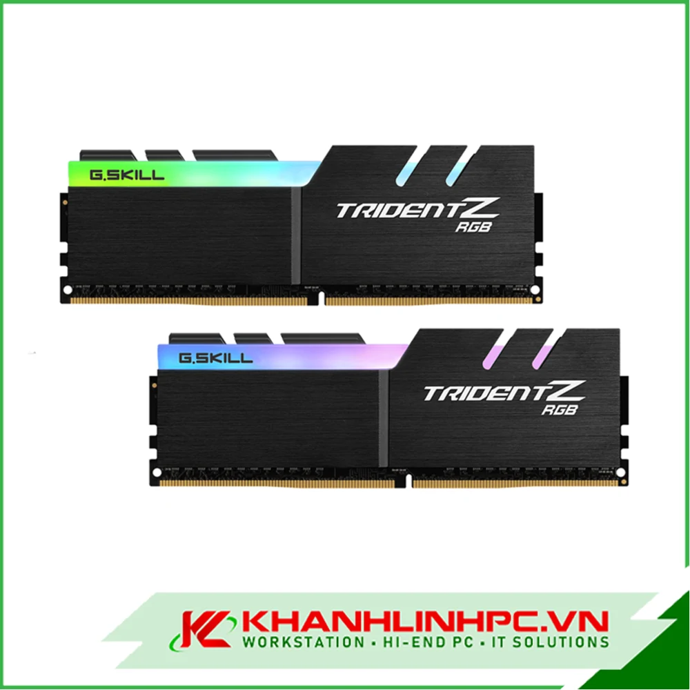 RAM PC G.Skill Trident Z RGB 64GB (4x16GB) DDR4 3600MHz - Black/RGB - New