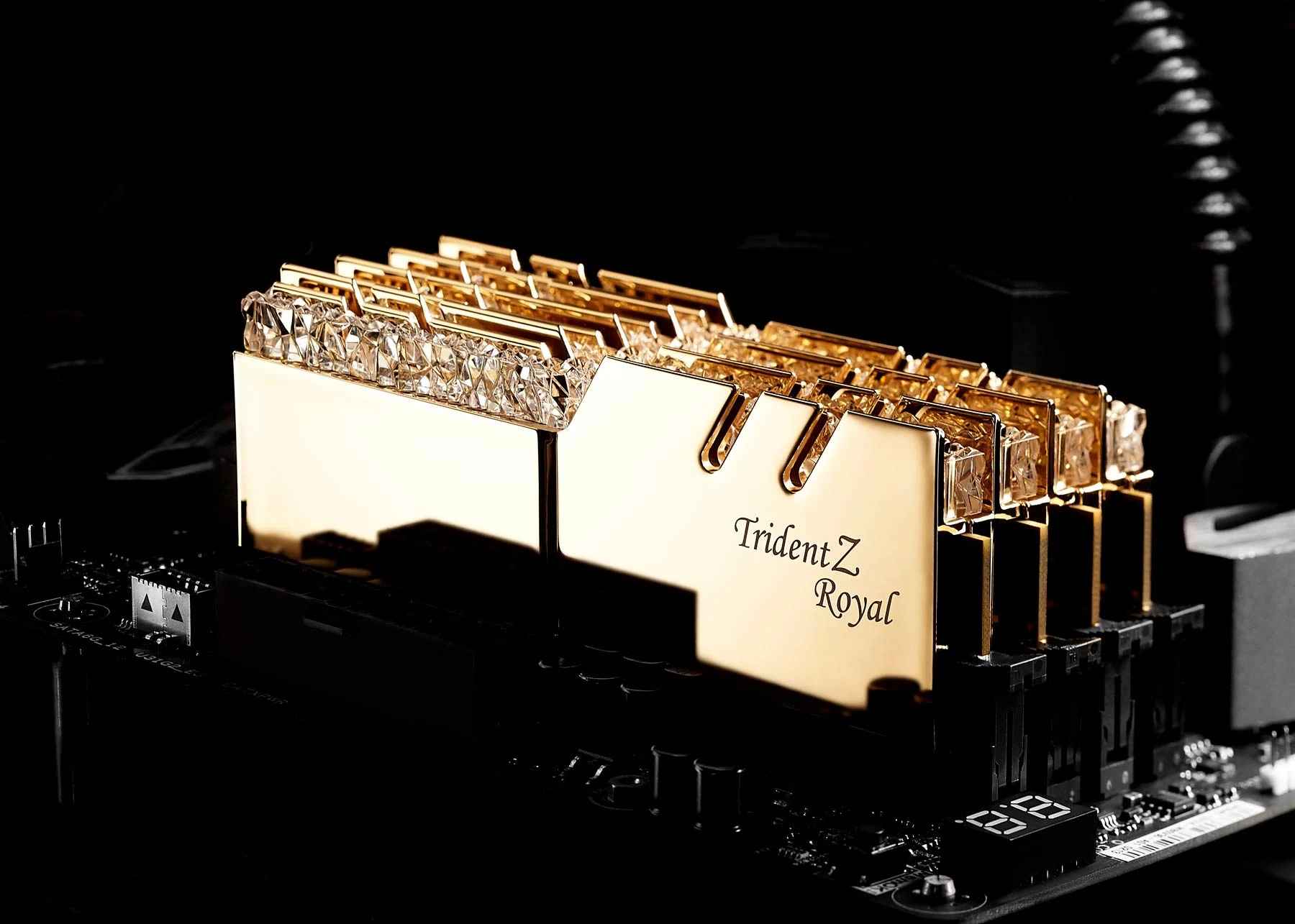 RAM PC G.Skill Trident Z Royal RGB 16GB (2x8GB) DDR4 3600MHz - Silver - New