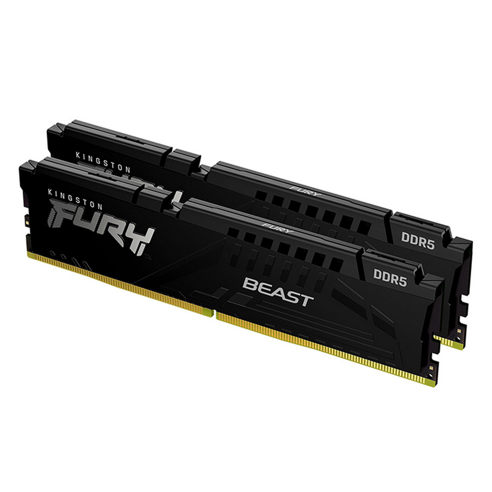 RAM PC Kingston FURY Beast 32GB (2x16GB) DDR4 3200MHz - Black - New