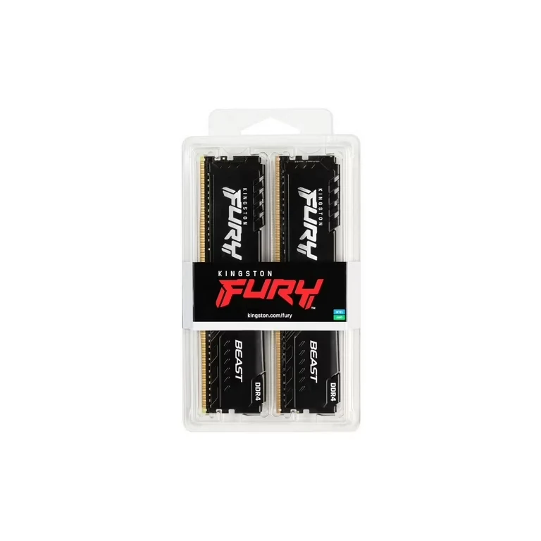 RAM PC Kingston FURY Beast 64GB (2x32GB) DDR4 3600MHz - Black - New