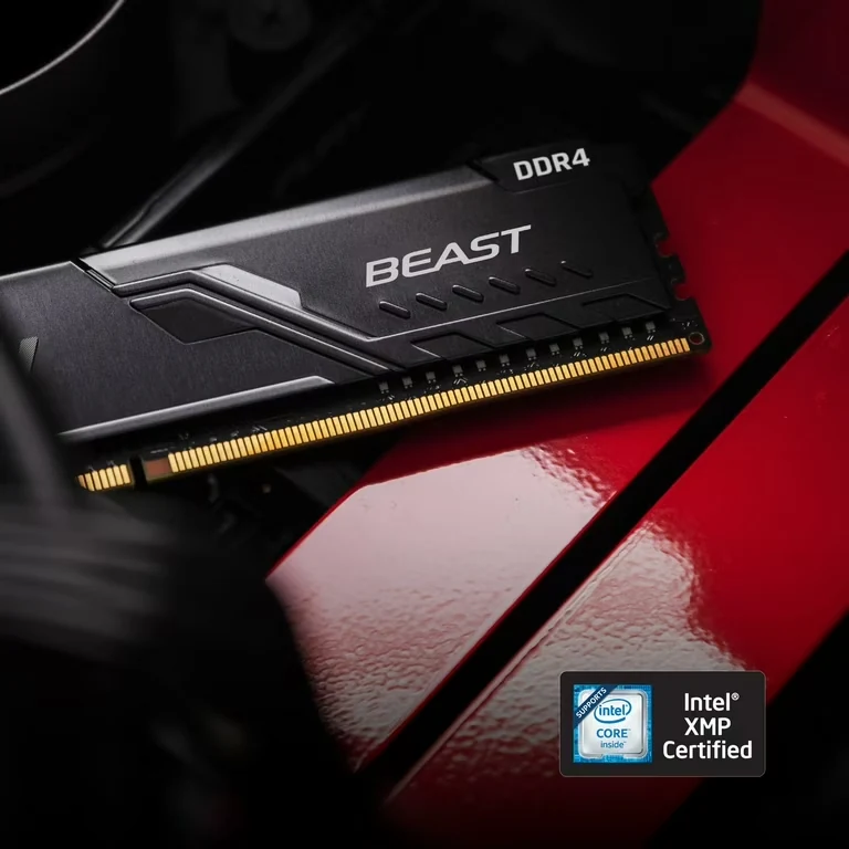 RAM PC Kingston FURY Beast 64GB (2x32GB) DDR4 3600MHz - Black - New