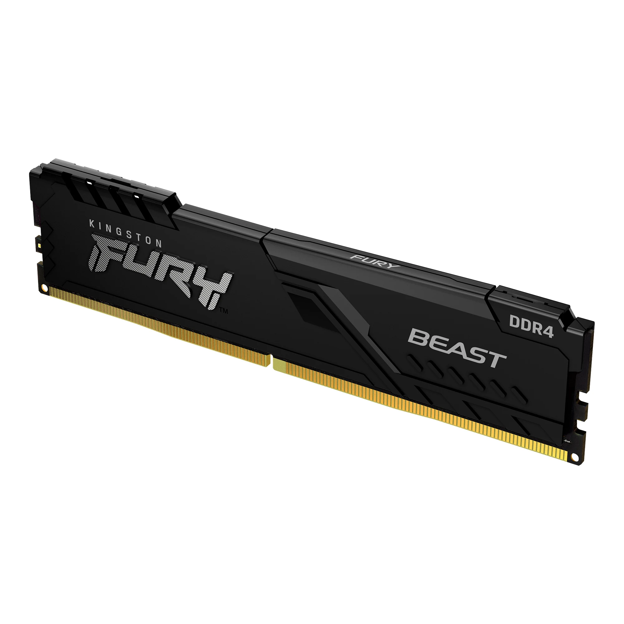 RAM PC Kingston FURY Beast 64GB (4x16GB) DDR4 3200MHz - Black - New
