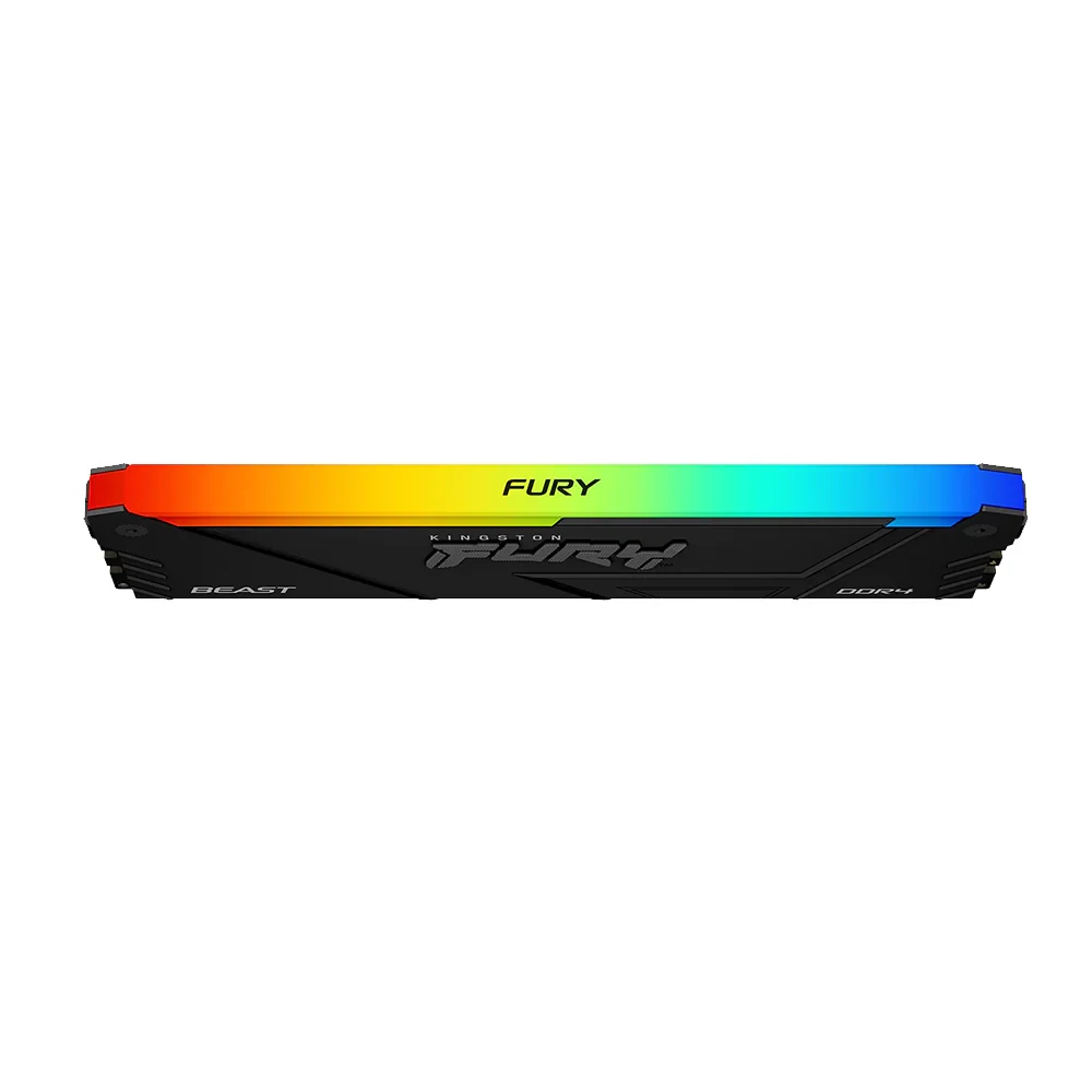 RAM PC Kingston FURY Beast RGB 16GB (2x8GB) DDR4 3600MHz - Black - New