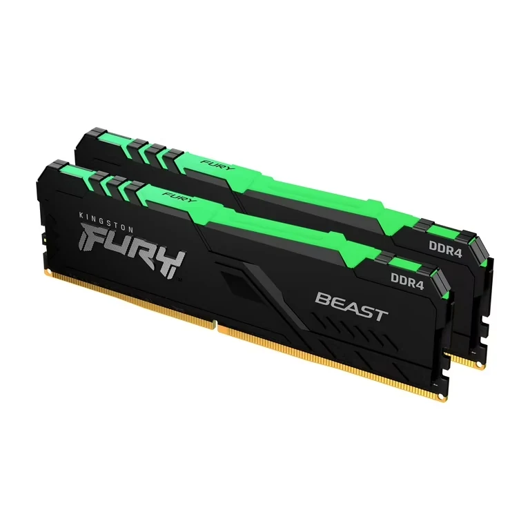 RAM PC Kingston FURY Beast RGB 64GB (2x32GB) DDR4 3200MHz - Black - New
