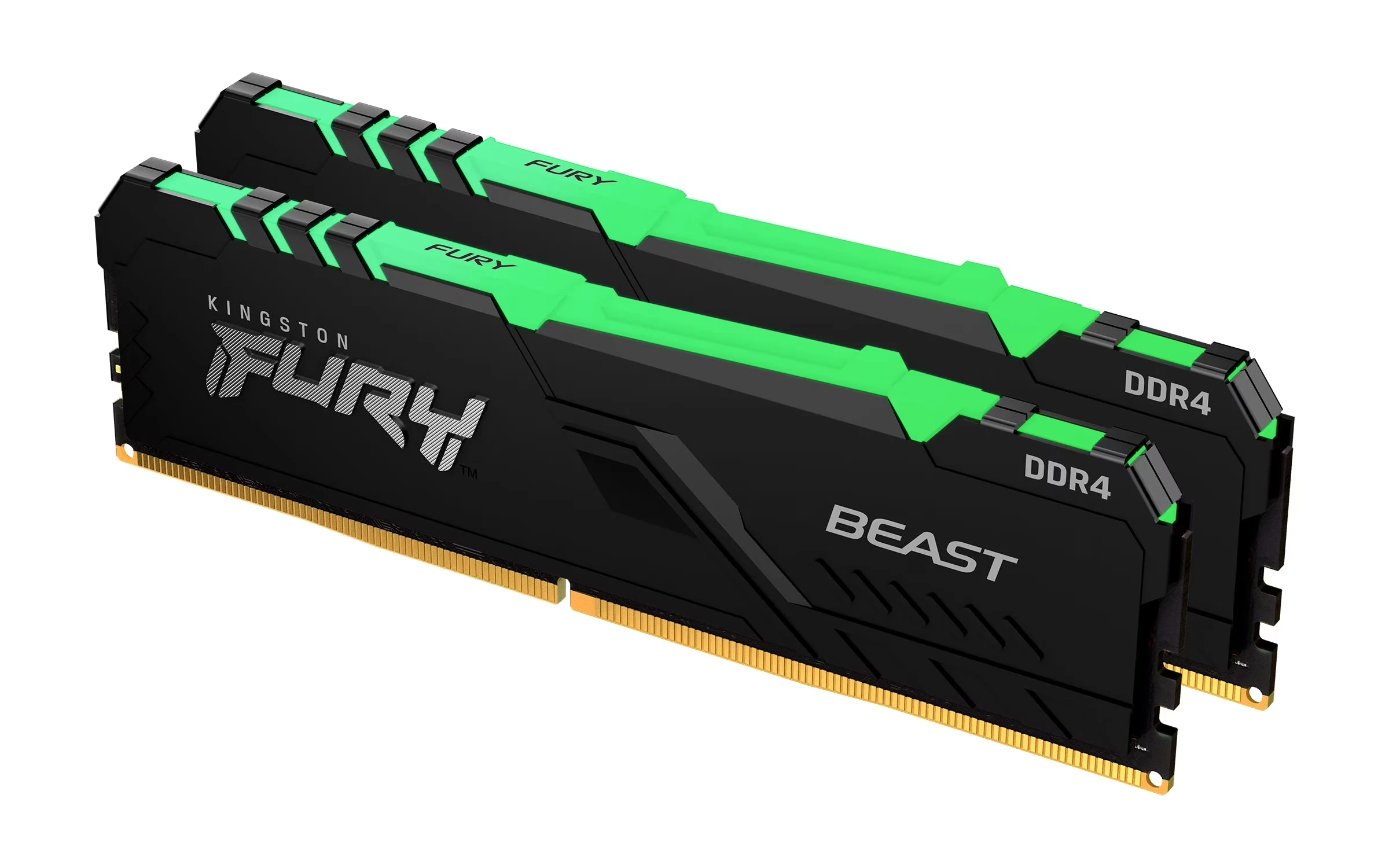 RAM PC Kingston FURY Beast RGB 64GB (2x32GB) DDR4 3600MHz - Black - New