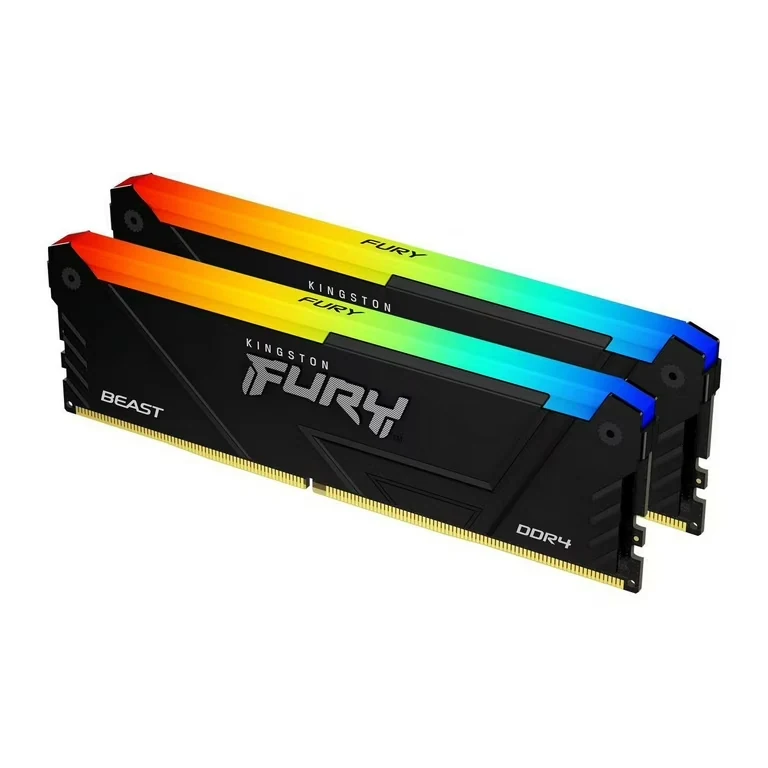 RAM PC Kingston FURY Beast RGB 64GB (2x32GB) DDR4 3600MHz - Black - New