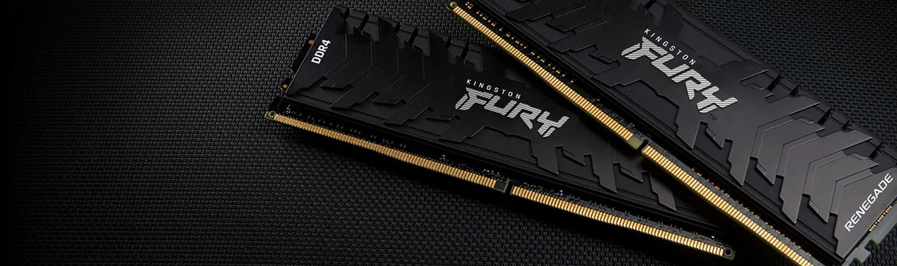 RAM PC Kingston FURY Renegade 16GB (1x16GB) DDR4 3200MHz - Black - New