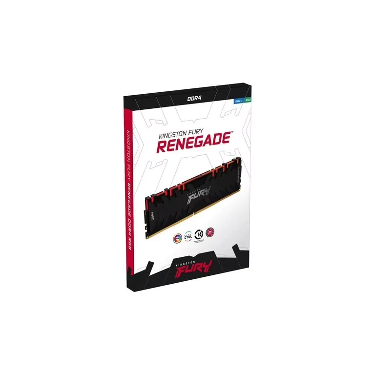 RAM PC Kingston FURY Renegade 16GB (1x16GB) DDR4 3600MHz - Black - New