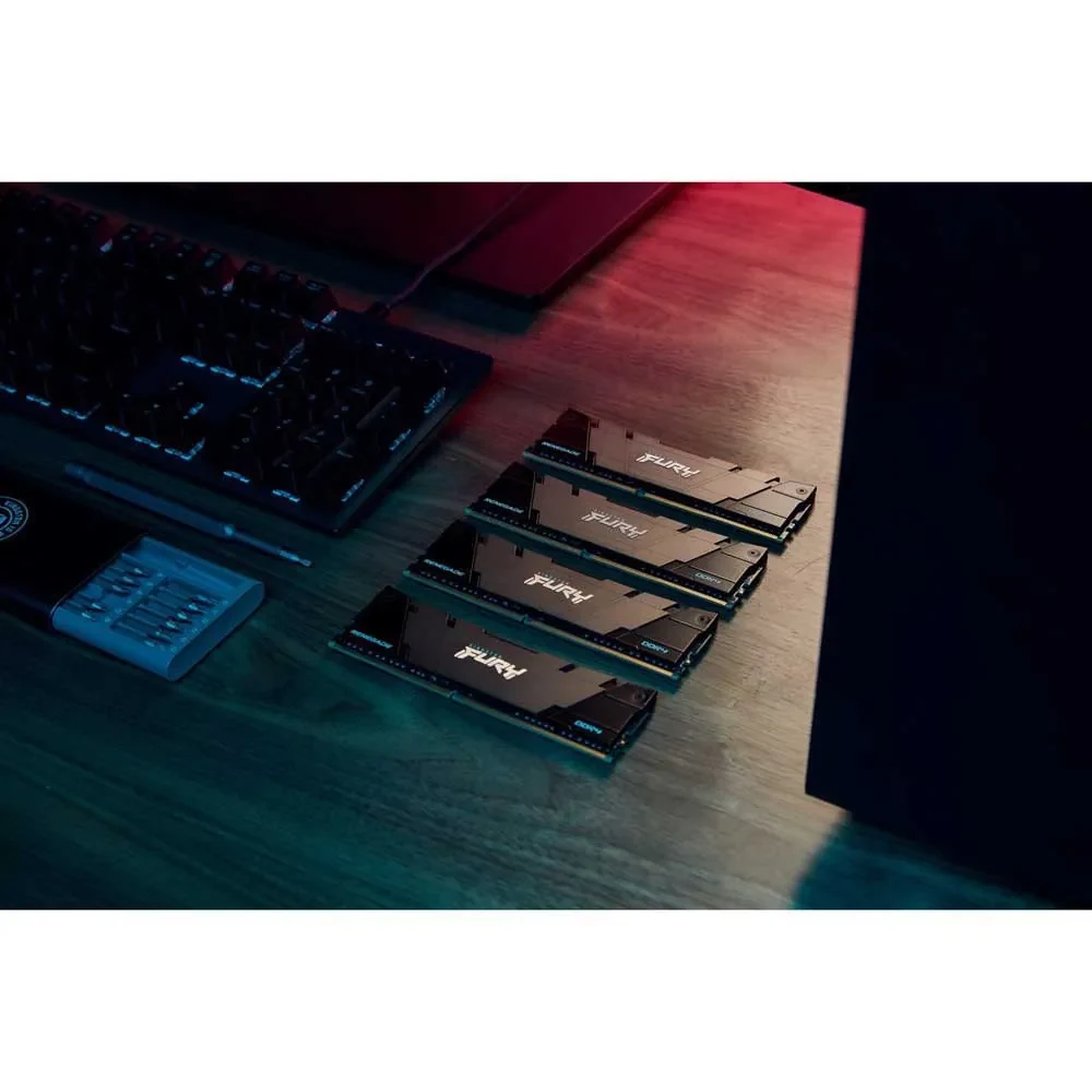 RAM PC Kingston FURY Renegade 32GB (2x16GB) DDR4 3600MHz - Black - New