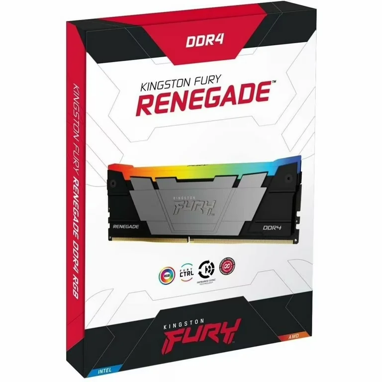 RAM PC Kingston FURY Renegade RGB 32GB (1x32GB) DDR4 3600MHz - Black - New