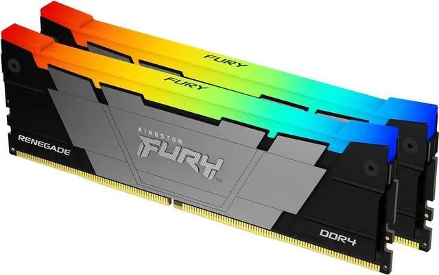 RAM PC Kingston FURY Renegade RGB 32GB (2x16GB) DDR4 3600MHz - Black - New