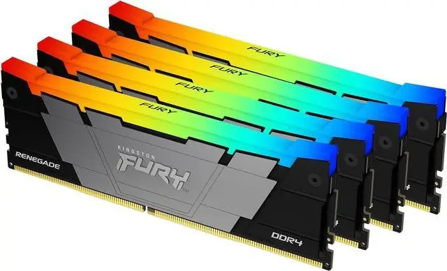 RAM PC Kingston FURY Renegade RGB 64GB (2x32GB) DDR4 3600MHz - Black - New