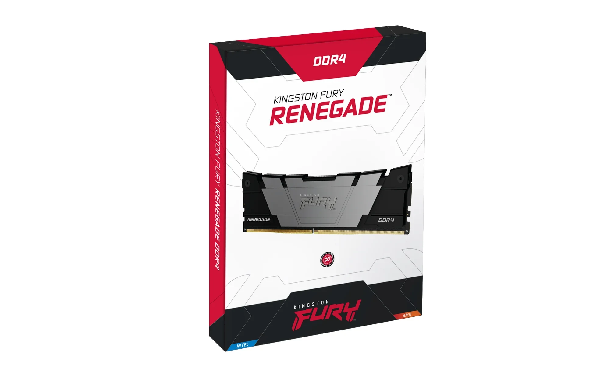 RAM PC Kingston FURY Renegade RGB 8GB (1x8GB) DDR4 3600MHz - Black - New
