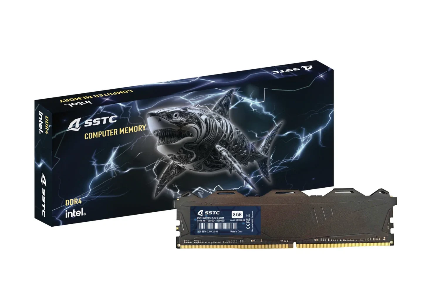 RAM PC SSTC DDR4 8GB (1x8GB) 3200MHz - NEW