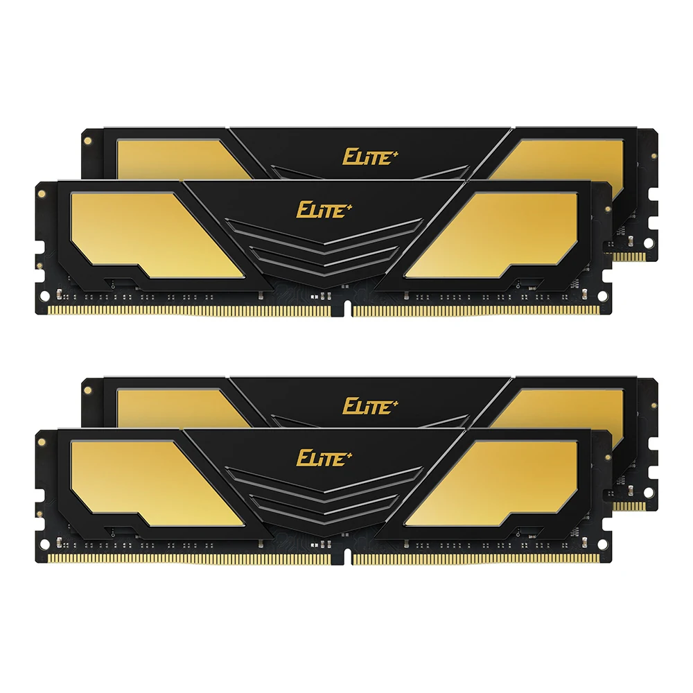 RAM PC TeamGroup Elite Plus 64GB (2x32GB) DDR4 3200MHz - Red - New