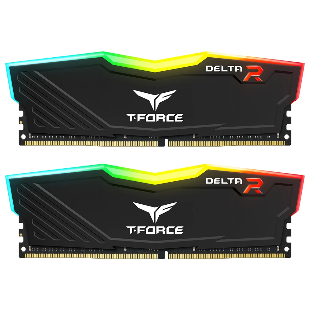 RAM PC TeamGroup T-Force Delta RGB 16GB (1x16GB) DDR4 3600MHz - Black - New
