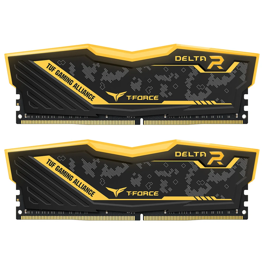 RAM PC TeamGroup T-Force Delta RGB 16GB (2x8GB) DDR4 3200MHz - Black - New