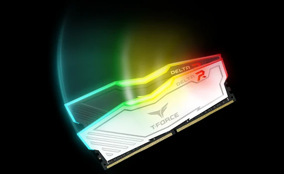 RAM PC TeamGroup T-Force Delta RGB 32GB (2x16GB) DDR4 3200MHz - White - New