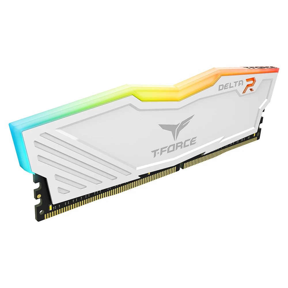 RAM PC TeamGroup T-Force Delta RGB 64GB (2x32GB) DDR4 3600MHz - White - New
