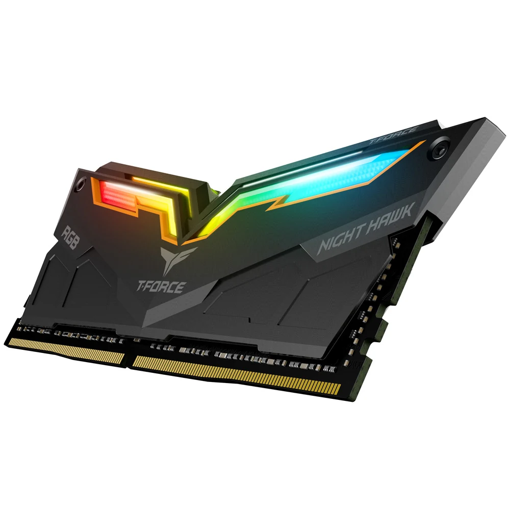 RAM PC TeamGroup T-Force Night Hawk RGB 16GB (2x8GB) DDR4 3600MHz - Black - New