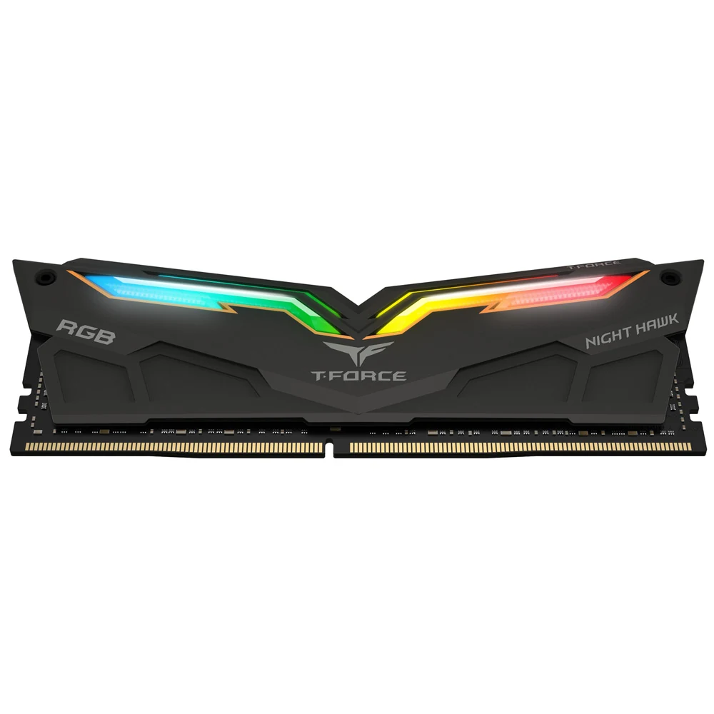 RAM PC TeamGroup T-Force Night Hawk RGB 64GB (2x32GB) DDR4 3200MHz - Black - New