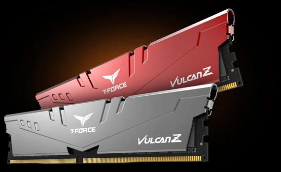 RAM PC TeamGroup T-Force Vulcan Z 32GB (2x16GB) DDR4 3600MHz - Gray - New