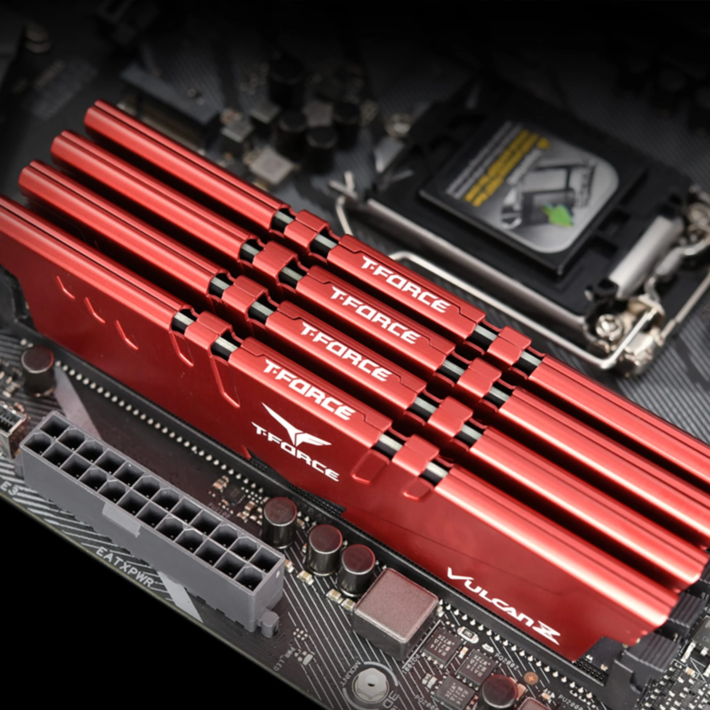 RAM PC TeamGroup T-Force Vulcan Z 32GB (2x16GB) DDR4 3600MHz - Gray - New