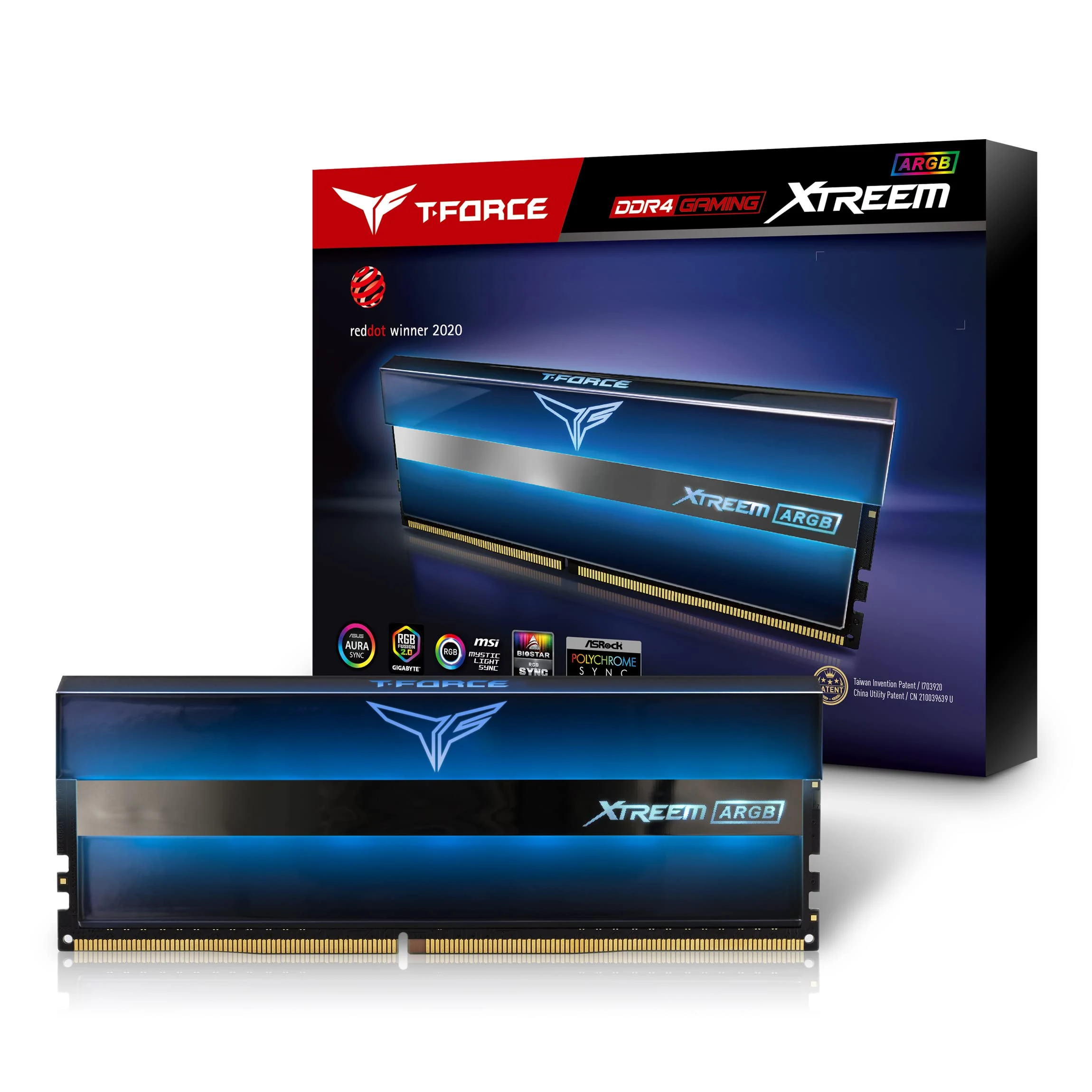 RAM PC TeamGroup T-Force Xtreem ARGB 16GB (2x8GB) DDR4 4000MHz - Black - New