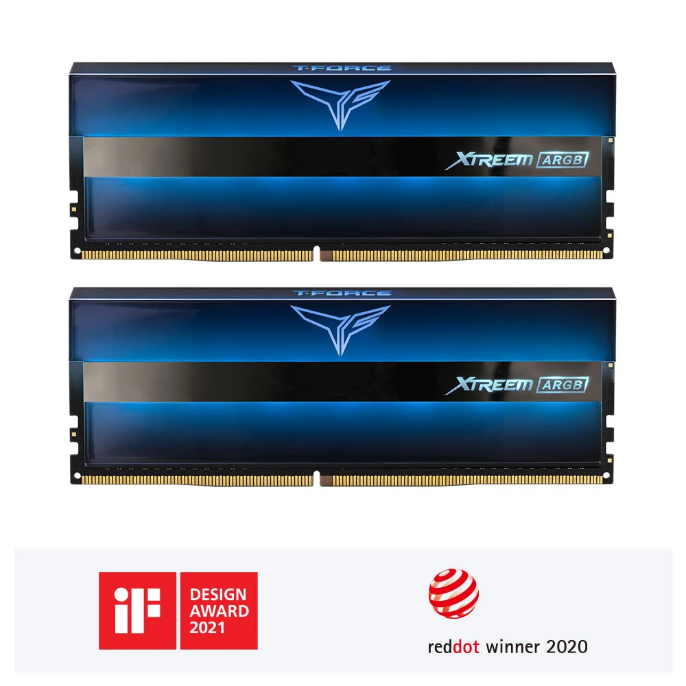 RAM PC TeamGroup T-Force Xtreem ARGB 64GB (2x32GB) DDR4 3200MHz - Black - New