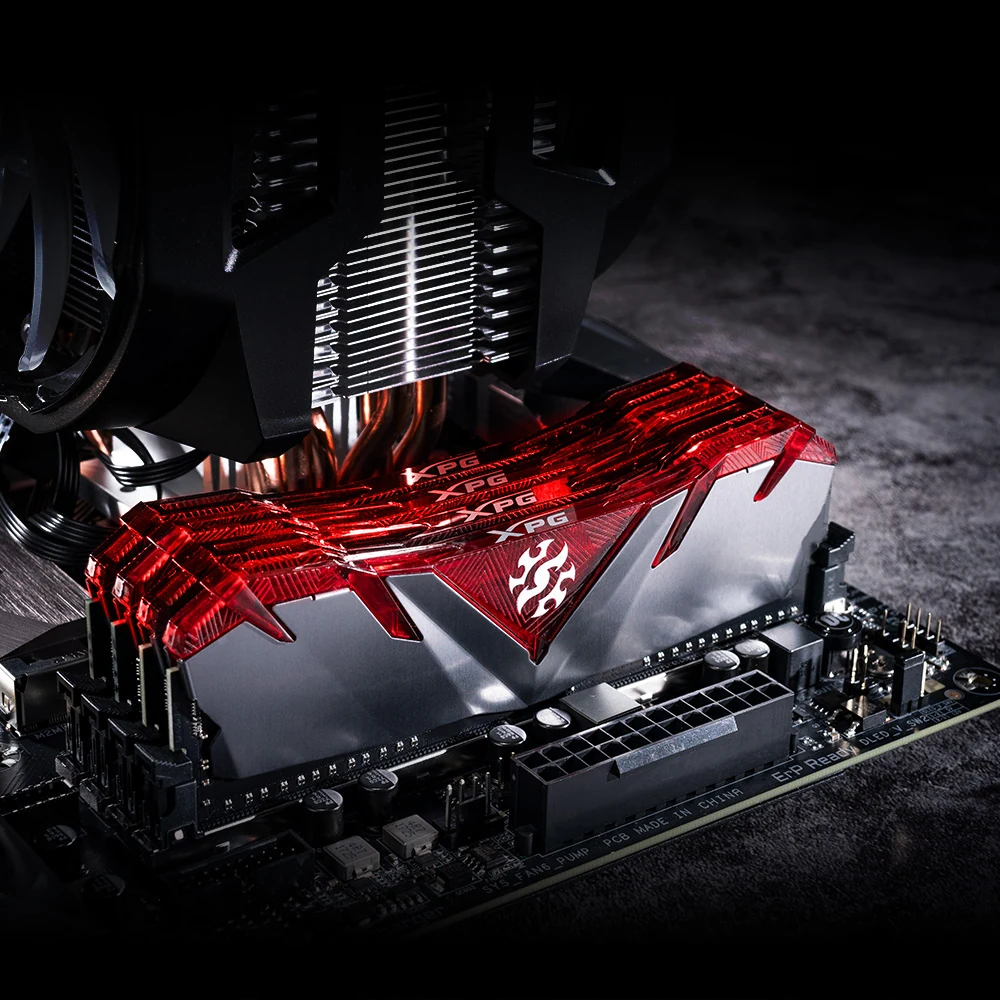 RAM PC XPG GAMMIX D30 64GB (2x32GB) DDR4 3200MHz - Red - New