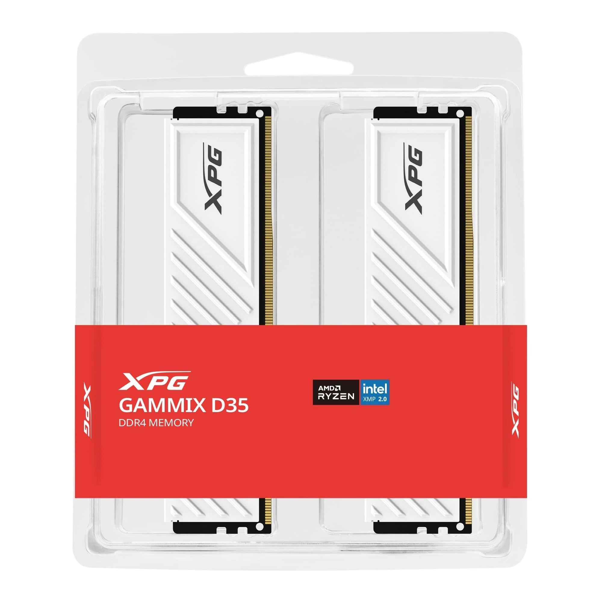 RAM PC XPG GAMMIX D35 32GB (2x16GB) DDR4 3200MHz - White - New
