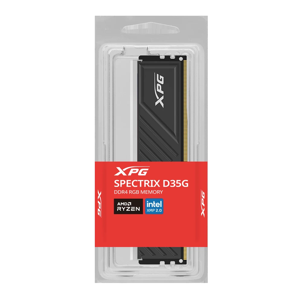 RAM PC XPG SPECTRIX D35G RGB 16GB (2x8GB) DDR4 3600MHz - Black - New