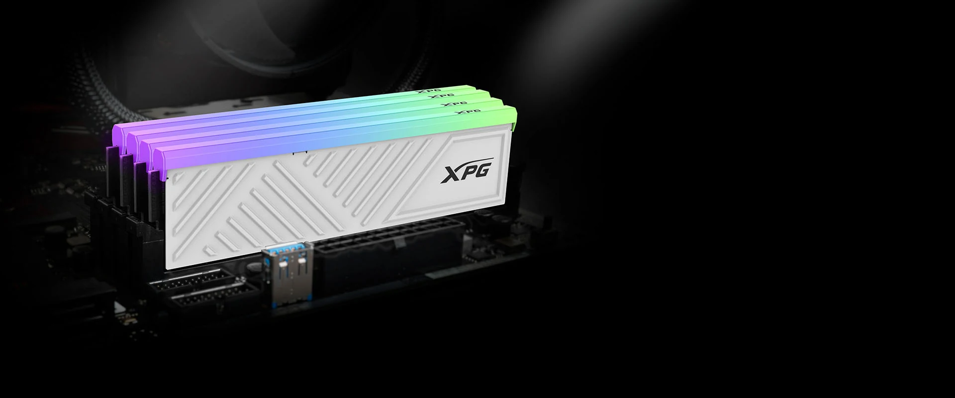 RAM PC XPG SPECTRIX D35G RGB 32GB (2x16GB) DDR4 3200MHz - Black - New