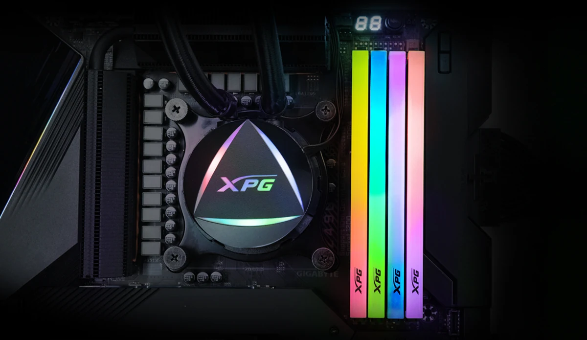 RAM PC XPG SPECTRIX D45G RGB 32GB (2x16GB) DDR4 3600MHz - Black - New