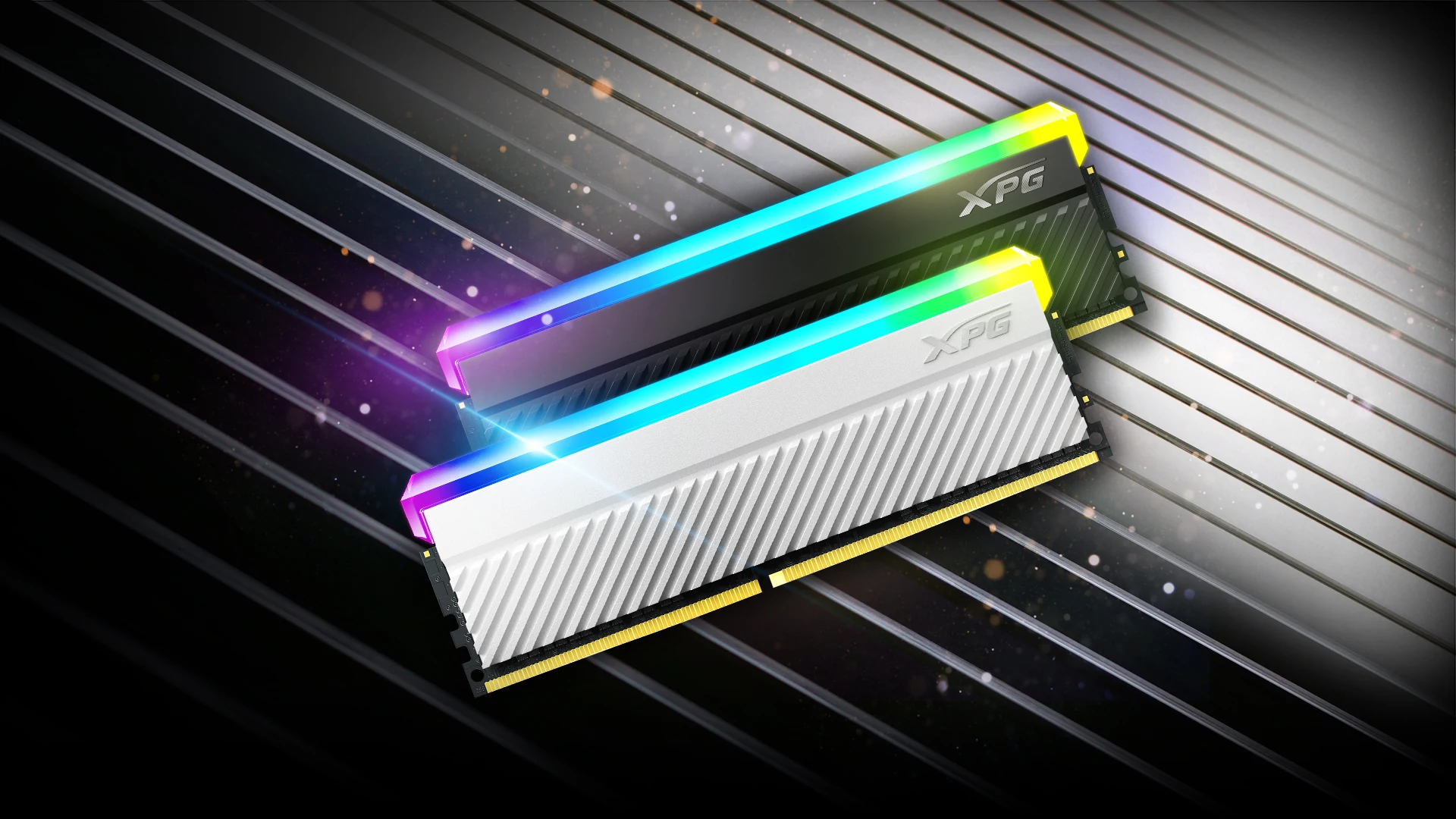 RAM PC XPG SPECTRIX D45G RGB 64GB (2x32GB) DDR4 3600MHz - Black - New
