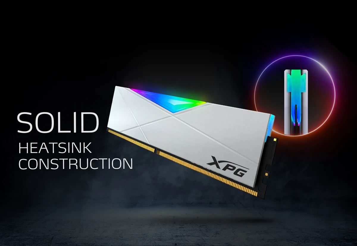 RAM PC XPG SPECTRIX D50 RGB 16GB (1x16GB) DDR4 3200MHz - Tungsten Gray - New