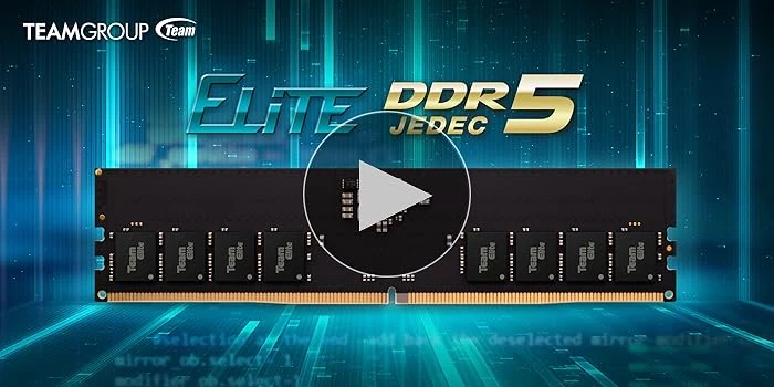 RAM TeamGroup Elite 16GB (1x16GB) DDR5 4800MHz - Green - New