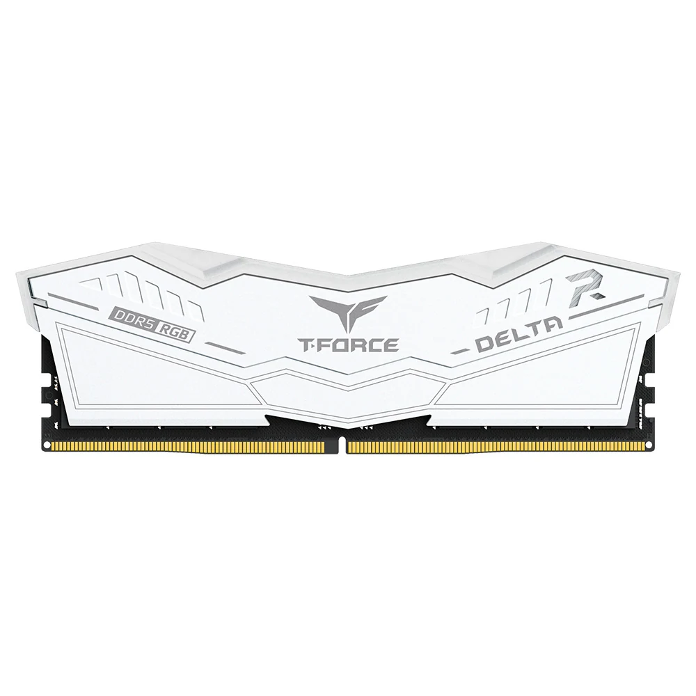 RAM TeamGroup T-Force Delta RGB 16GB (1x16GB) DDR5 5600MHz - White - New