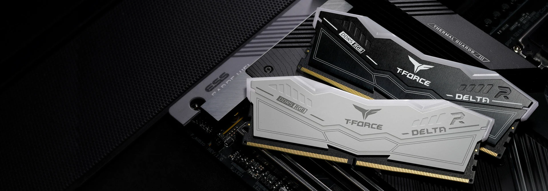 RAM TeamGroup T-Force Delta RGB 16GB (2x8GB) DDR5 6000MHz - Black - New