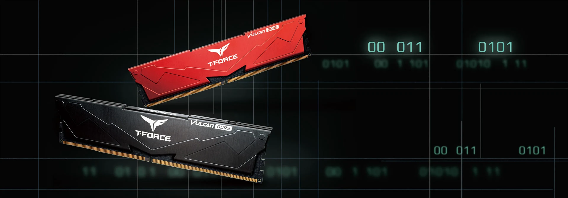 RAM TeamGroup T-Force Vulcan 16GB (1x16GB) DDR5 6000MHz - Red - New