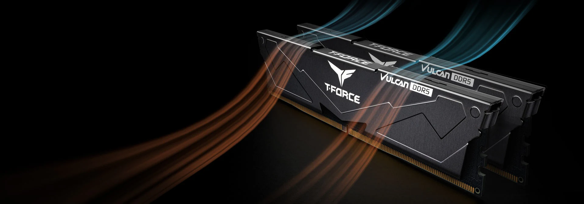 RAM TeamGroup T-Force Vulcan 16GB (2x8GB) DDR5 5200MHz - Black - New