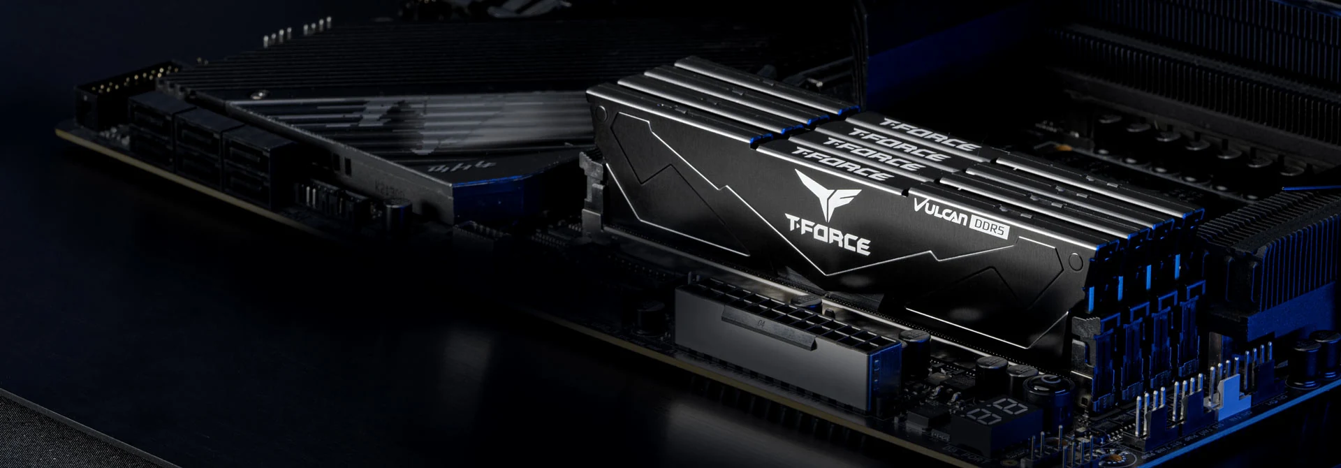 RAM TeamGroup T-Force Vulcan 16GB (2x8GB) DDR5 6000MHz - Black - New